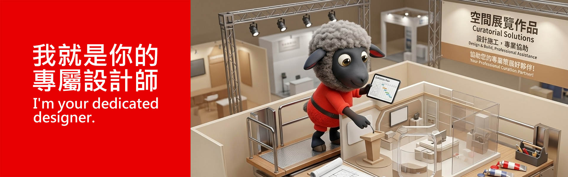 展覽設計，策展規劃設計施工