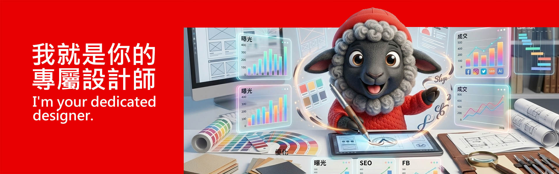 平面視覺設計形象圖