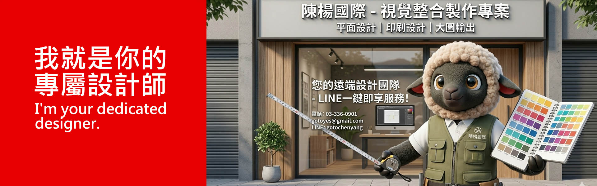 專案視覺設計製作形象圖